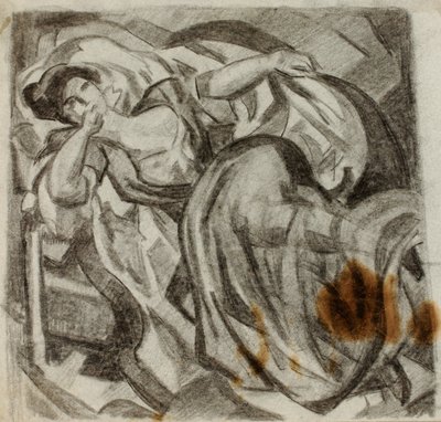 Reclining Woman by Carl Newman