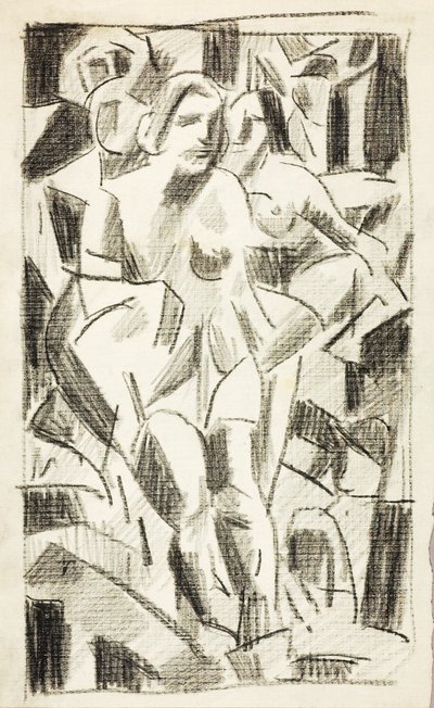 Two Figures by Carl Newman