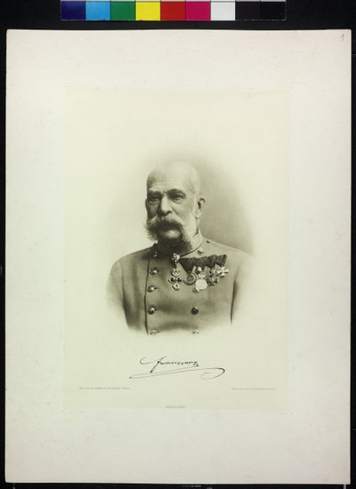 Emperor of Austria Franz Joseph I by Carl Pietzner
