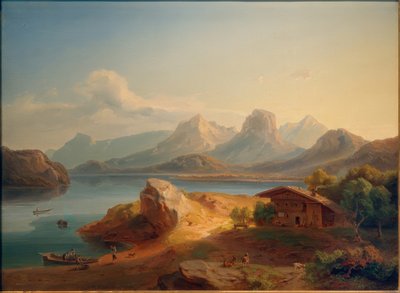 The Kochelsee by Carl Rottmann