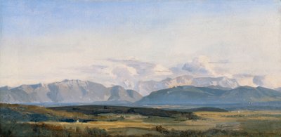 Pre-Alpine Landscape near Murnau by Carl Rottmann