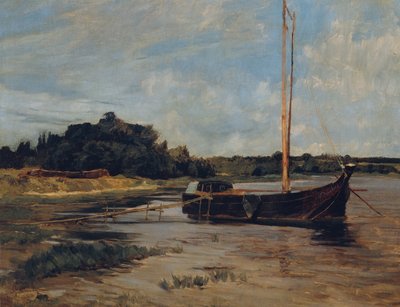 Sailing Ship on the Havel by Carl Schuch