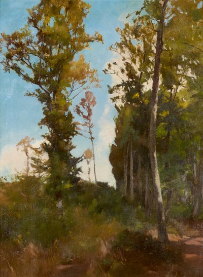 Forest Clearing near Purkersdorf by Carl Schuch