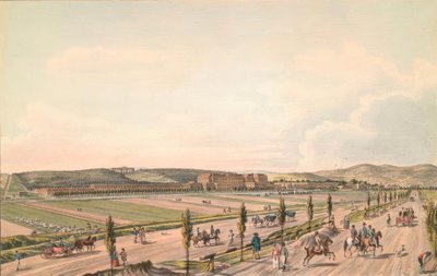 General View of the K.K. Schönbrunn Palace by Carl Schütz