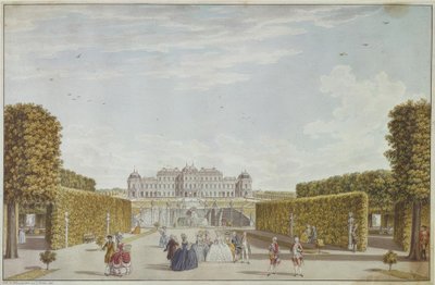 Vienna, Upper Belvedere / Schütz by Carl Schütz