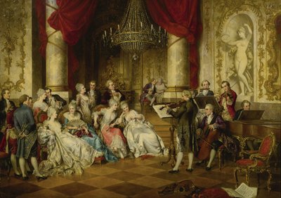 The Recital by Carl Schweninger the Younger