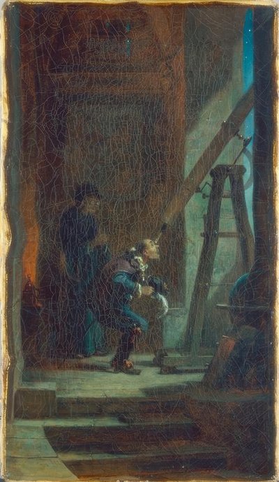 The Astrologer by Carl Spitzweg