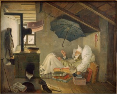 The Poor Poet by Carl Spitzweg