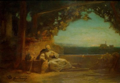 Knight Toggenburg by Carl Spitzweg