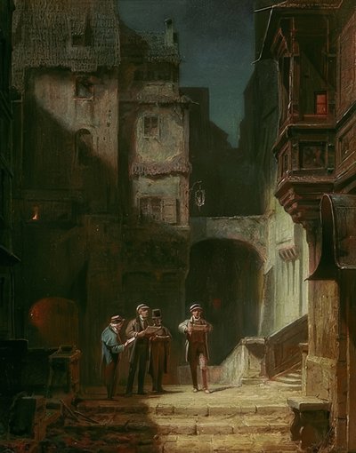 Serenade by Carl Spitzweg