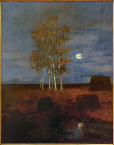 Moonlit Night by Carl Vinnen