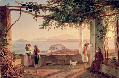 Pozzuoli by Carl Wilhelm Goetzloff