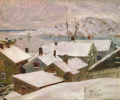 Fiskebackskil in Winter, 1899 by Carl Wilhelm Wilhelmson