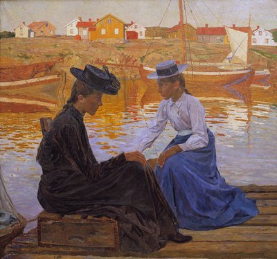 The Bay by Carl Wilhelm Wilhelmson