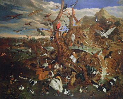The Parliament of Birds by Carl Wilhelm de Hamilton