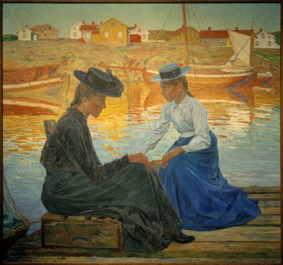 The Bay by Carl Wilhelm Wilhelmson