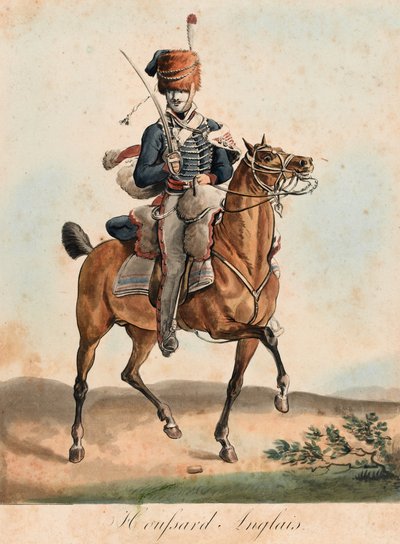 English Hussar, c.1815 by Carle Vernet