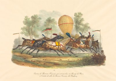 French Race Horses by Carle Vernet