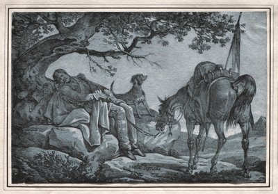 The Sleeping Soldier by Carle Vernet