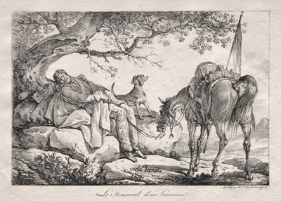 The Sleeping Soldier by Carle Vernet