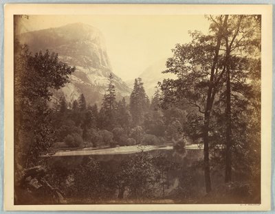 Lake Ah-Wi-Yah, Yosemite by Carleton E. Watkins