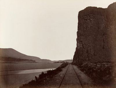 Cape Horn near Celilo by Carleton Emmons Watkins