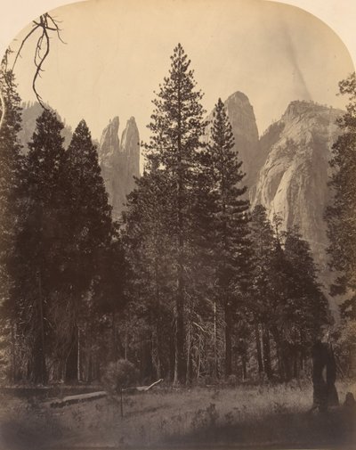 Cathedral Towers by Carleton Emmons Watkins