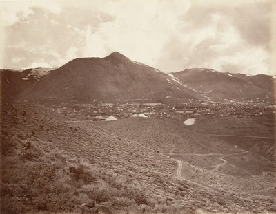 Virginia City by Carleton Emmons Watkins