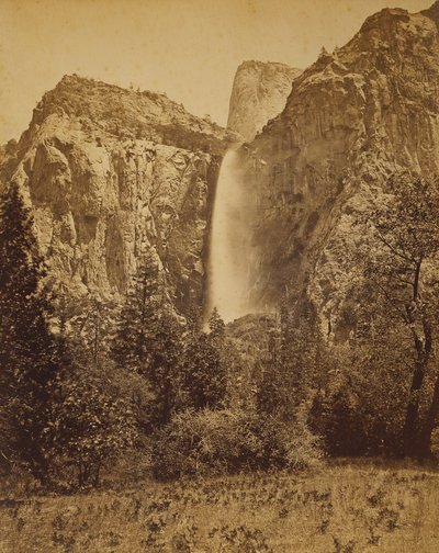 Bridal Veil by Carleton Watkins