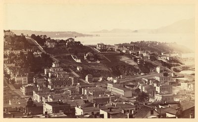Golden Gate from Telegraph Hill, S.F. by Carleton Watkins