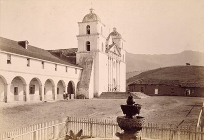 Mission, Santa Barbara by Carleton Watkins