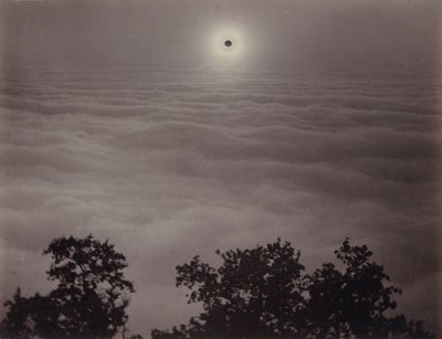 Solar Eclipse from Mount Santa Lucia by Carleton Watkins