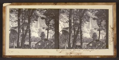 Yosemite Falls. 2630 ft by Carleton Watkins