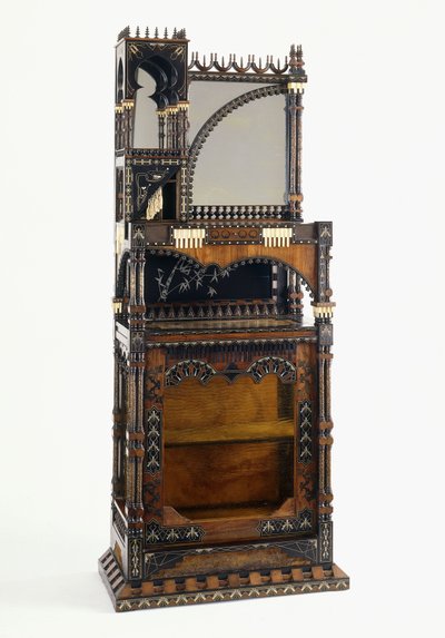 A Tall Sideboard of Asymmetrical Form by Carlo Bugatti