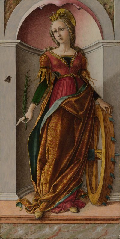 Saint Catherine of Alexandria, c. 1492 by Carlo Crivelli