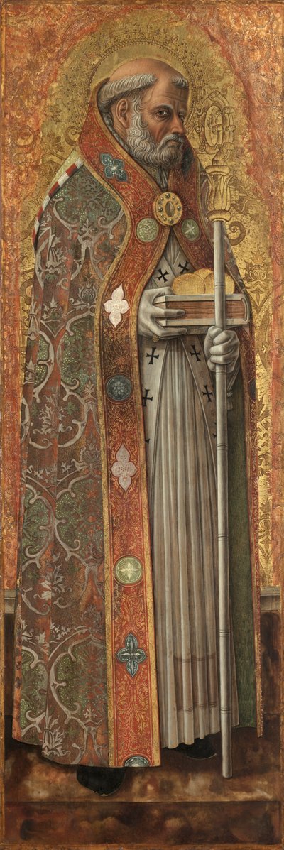 Saint Nicholas of Bari by Carlo Crivelli