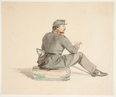 Reading Soldier by Carlo Dalgas