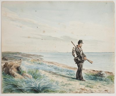 The Beach Guard by Carlo Dalgas