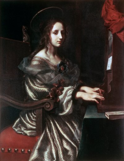 Saint Cecilia by Carlo Dolci