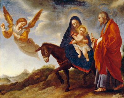 The Flight into Egypt, c.1648-50 by Carlo Dolci