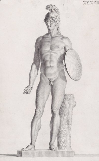 Statue of Mars, 1734 by Carlo Gregori