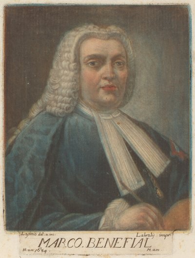Marco Benefial by Carlo Lasinio, after Marco Benefial