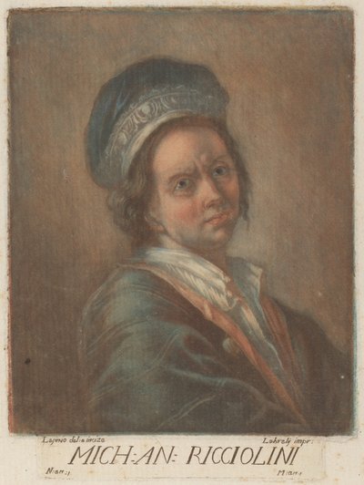 Michelangelo Ricciolini by Carlo Lasinio, after Michelangelo Ricciolini