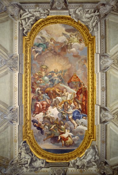 The Triumph of Clemenza by Carlo Maratta or Maratti