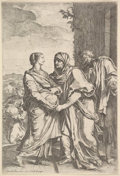 The Visitation by Carlo Maratta or Maratti