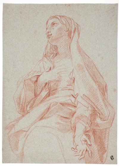 The Madonna Making a Gesture of Intercession by Carlo Maratti