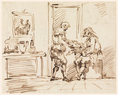 A Genre Scene by Carlo Marchionni