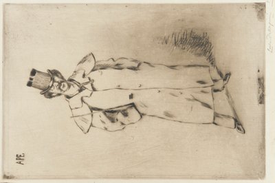 Portrait of Whistler by Carlo Pellegrini