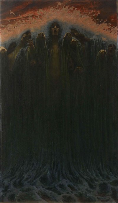 The Wave by Carlos Schwabe