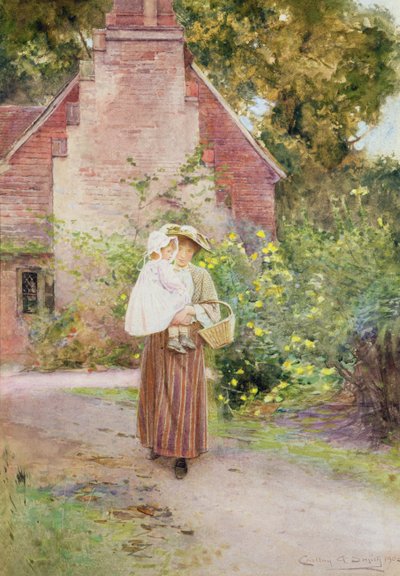 Going to the Village by Carlton Alfred Smith